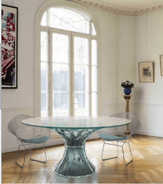 Vegetal 6 piece Table Daum - Crystal House