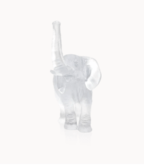 White Elephant by Jean - François Leroy Daum - Crystal House