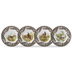 Woodland Dinnerware / Serveware / Bakeware Canapé Plates S/4 (Birds) Spode