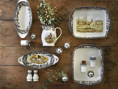 Woodland Dinnerware / Serveware / Bakeware Square Serving Bowl (Deer) Spode