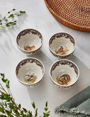 Woodland Dip Bowls Set of 4 Spode