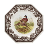 Woodland - Pheasant Dinnerware Octagonal Plate (Pheasant) Spode