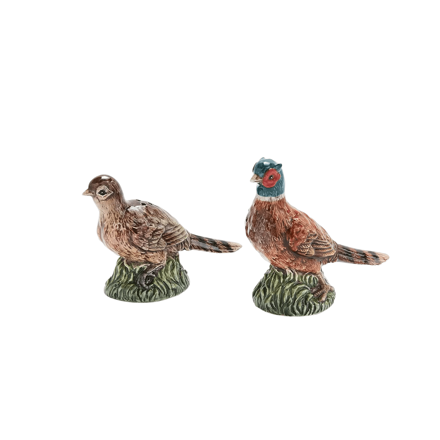 Woodland Pheasant Salt and Pepper Spode
