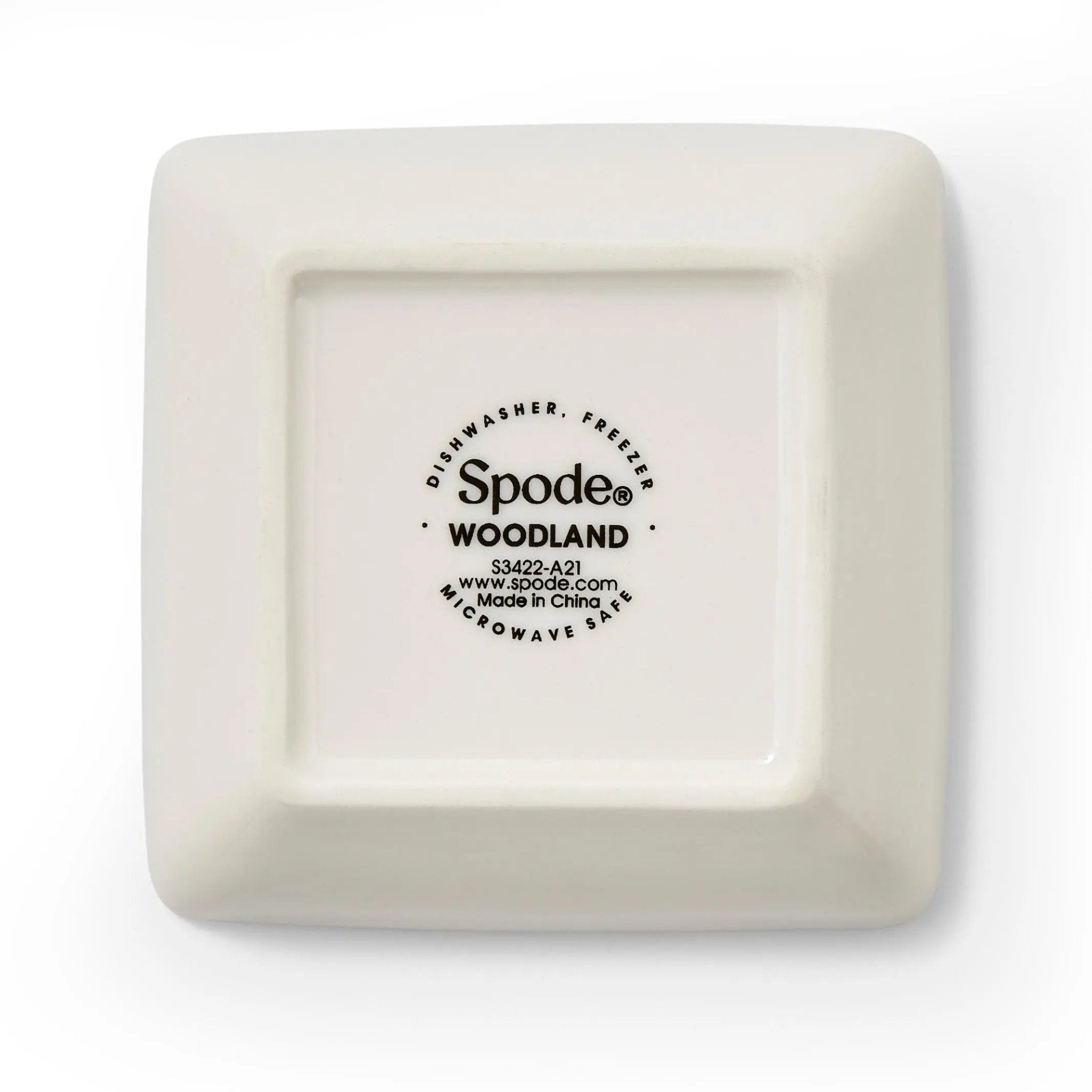 Woodland Square Dish Set of 4 Spode