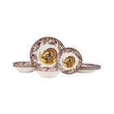 Woodland Turkey 12 Piece Set Spode - Crystal House