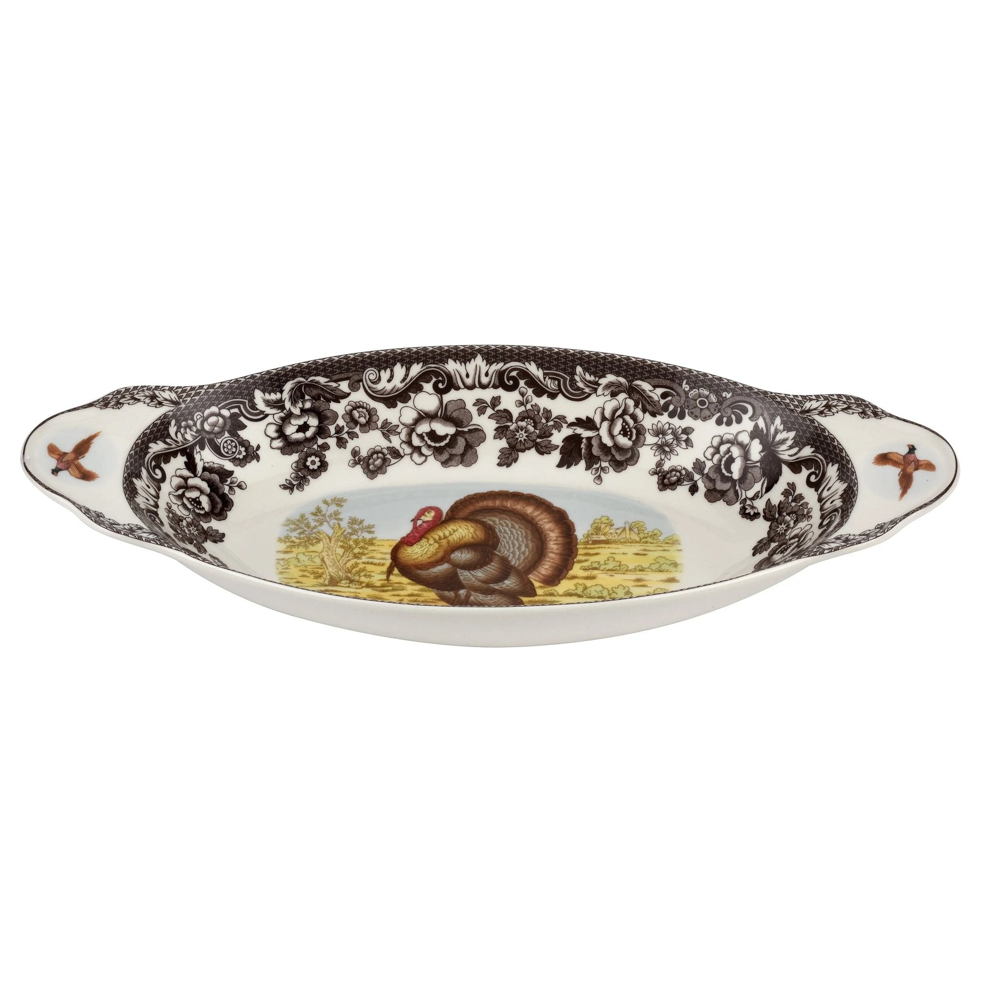 Woodland - Turkey Bread Tray (Turkey) Spode