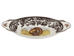Woodland - Turkey Bread Tray (Turkey) Spode