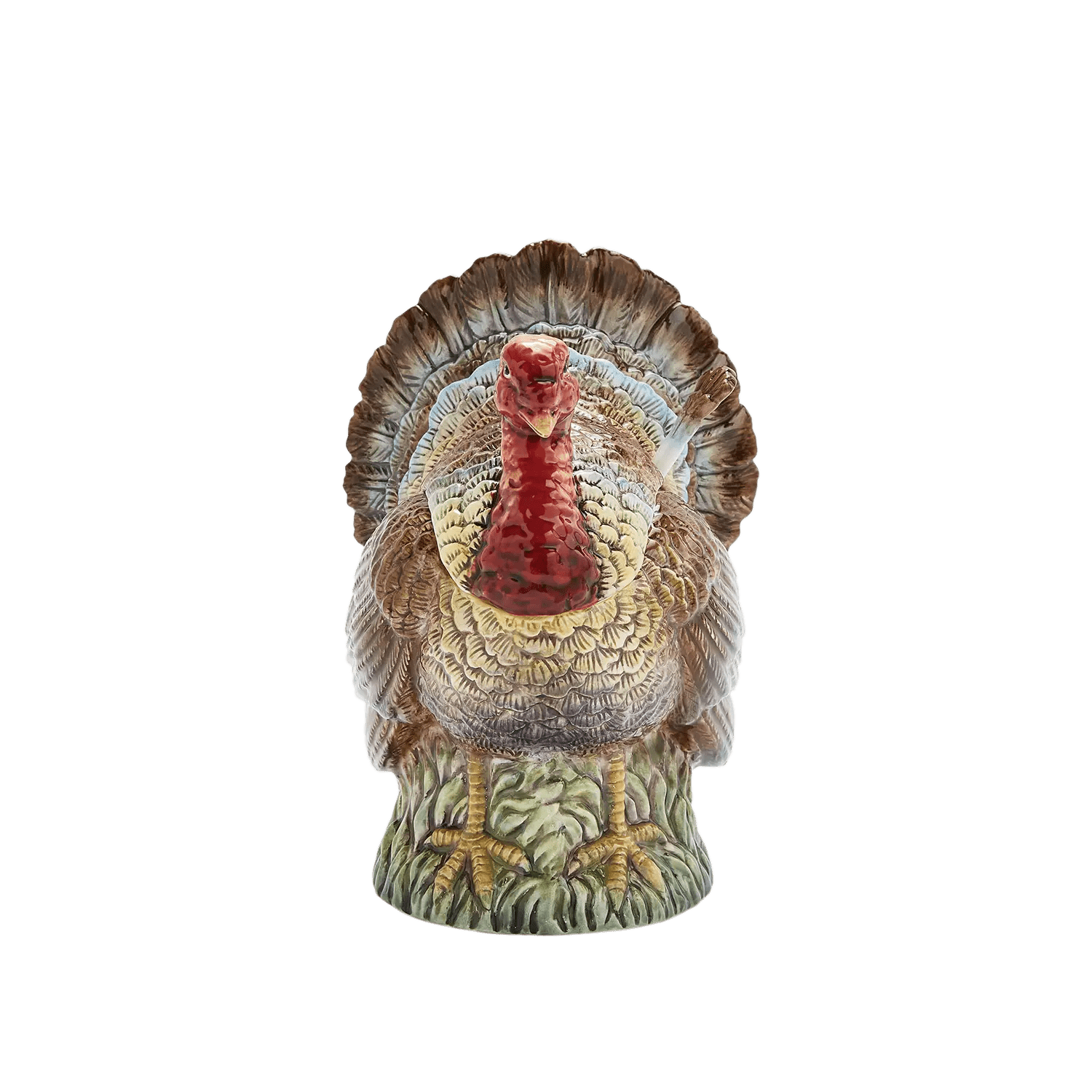 Woodland Turkey Gravy Boat and Ladle Spode