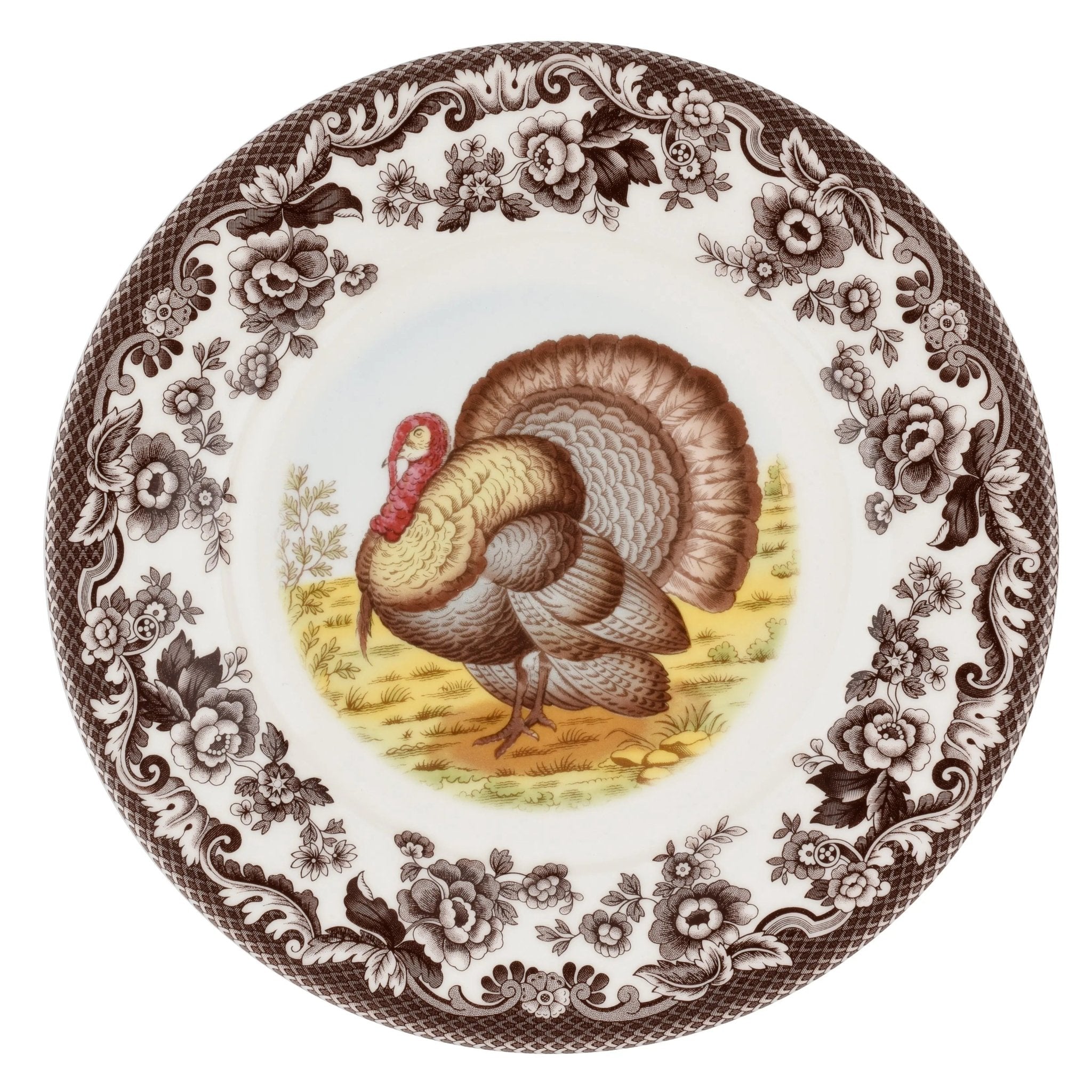 Woodland - Turkey Luncheon Plate (Turkey) Spode
