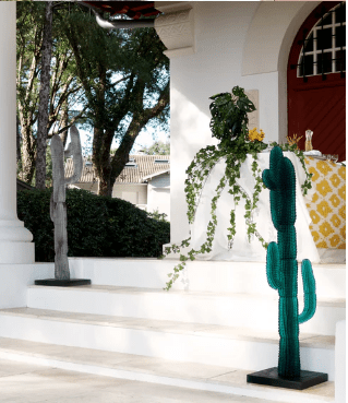 XL Jardin de Cactus Green Cactus by Emilio Robba Daum - Crystal House