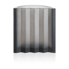 ZigZag Vase in Grey by Victoria Wilmotte 300 ex Daum
