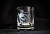 4th July US Flag Engraved Whiskey Glass