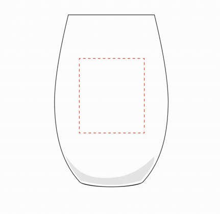 Military Insignia - Stemless Wine Glass