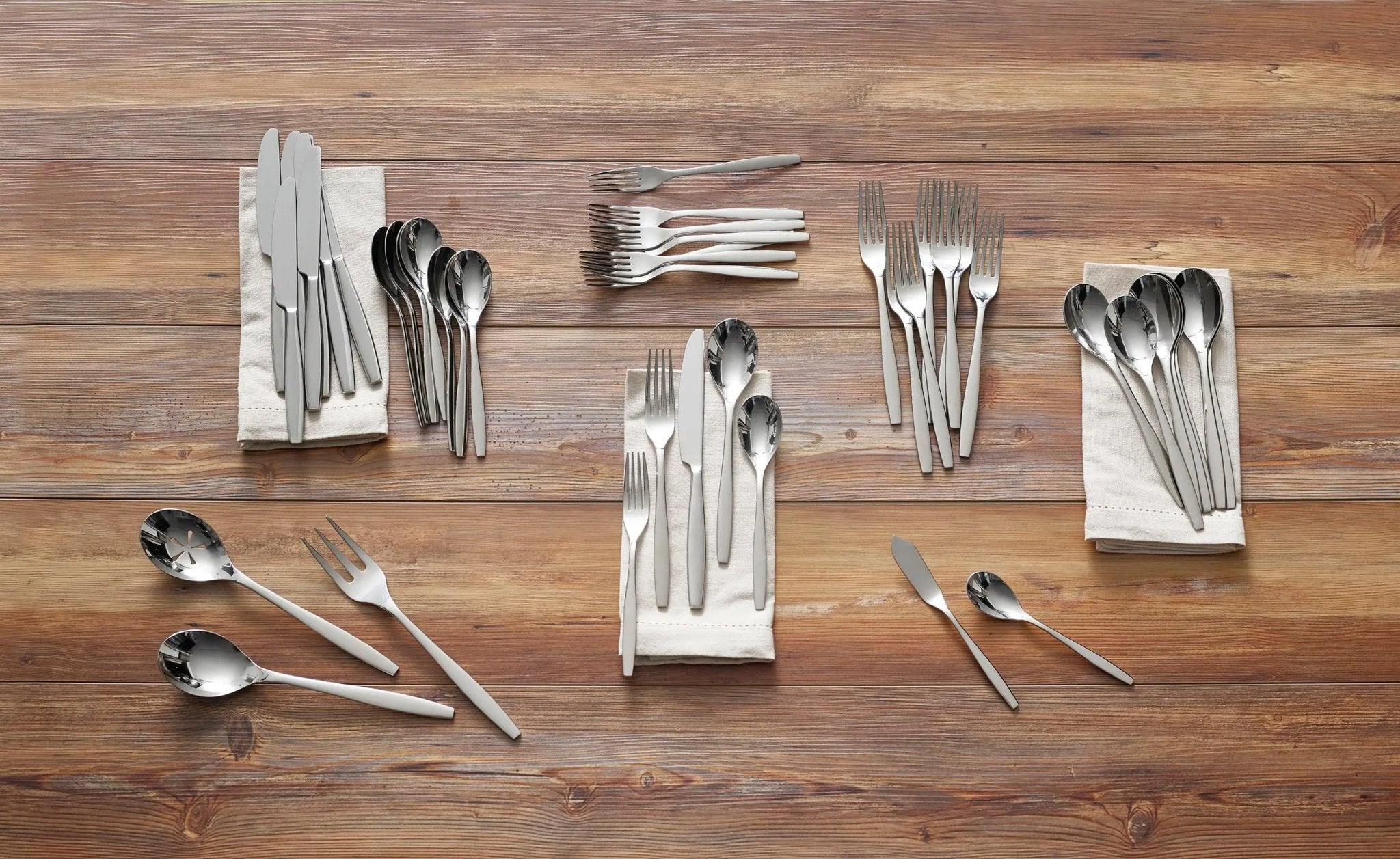 Aidan 45-Piece Flatware Set Nambé