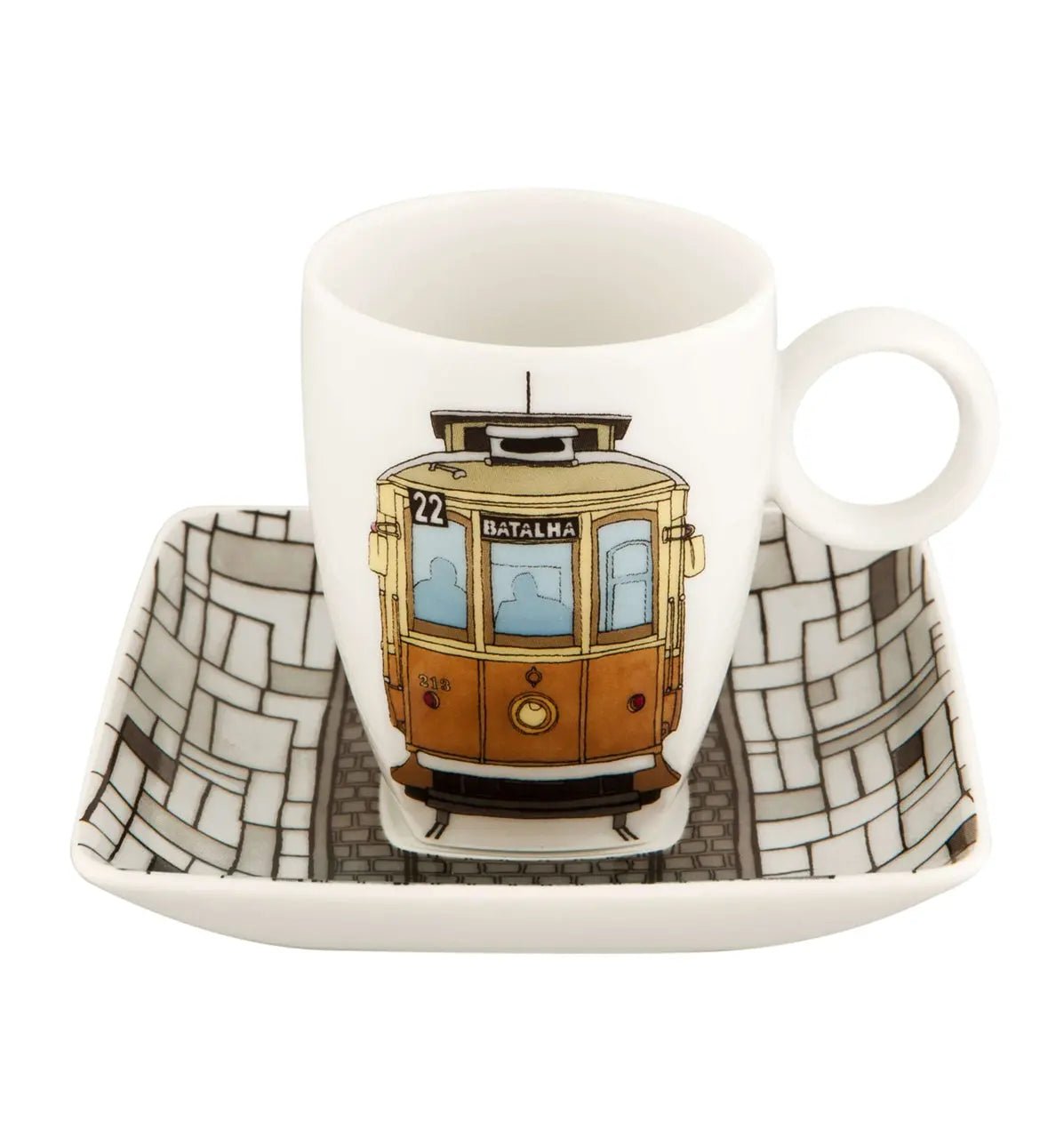 ALMA DO PORTO COFFEE CUPS & SAUCERS Vista Alegre