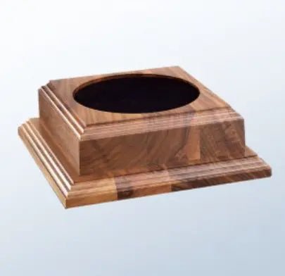 AMERICAN WALNUT BASE Crystal House - Prism