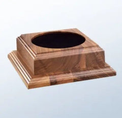 AMERICAN WALNUT BASE Crystal House - Prism