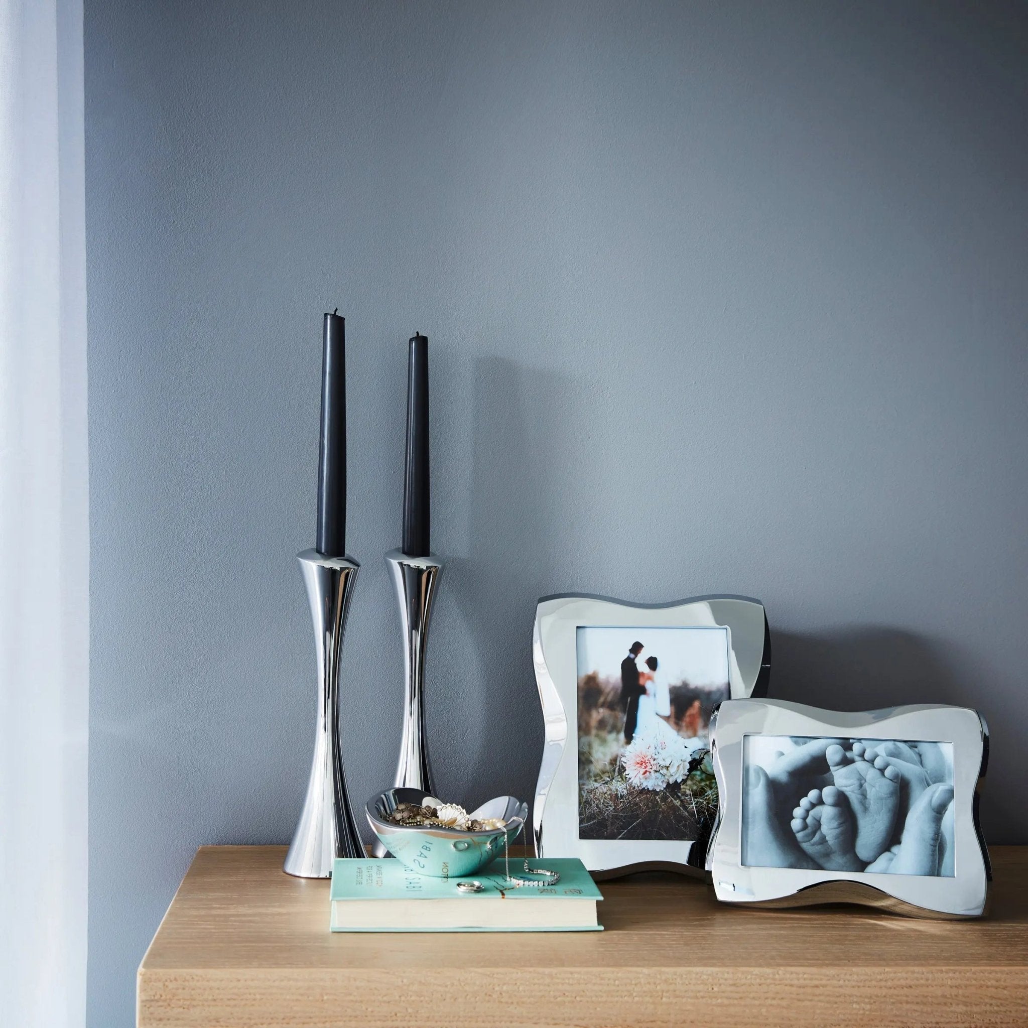 Aquila Candlesticks Nambé