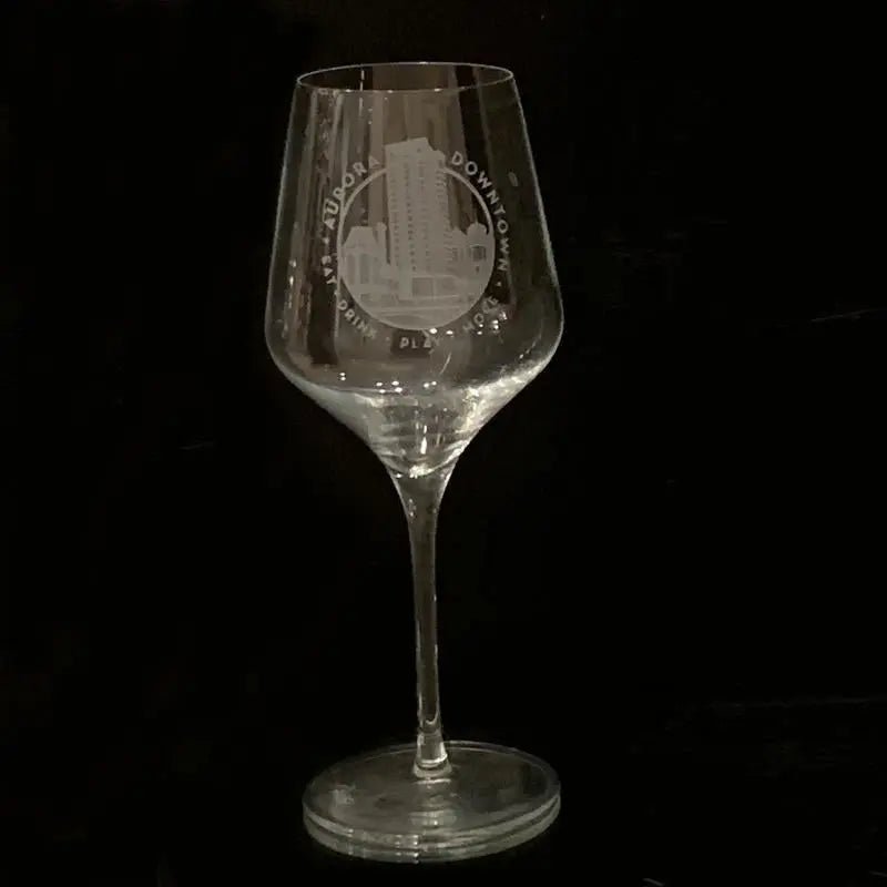 Aurora Eat, Drink, Play - White Wine Glass Crystal House