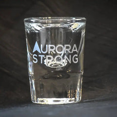 Aurora Strong - Shot Glasses - Pair Crystal House