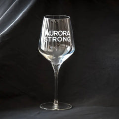 Aurora Strong - White Wine Glass Crystal House