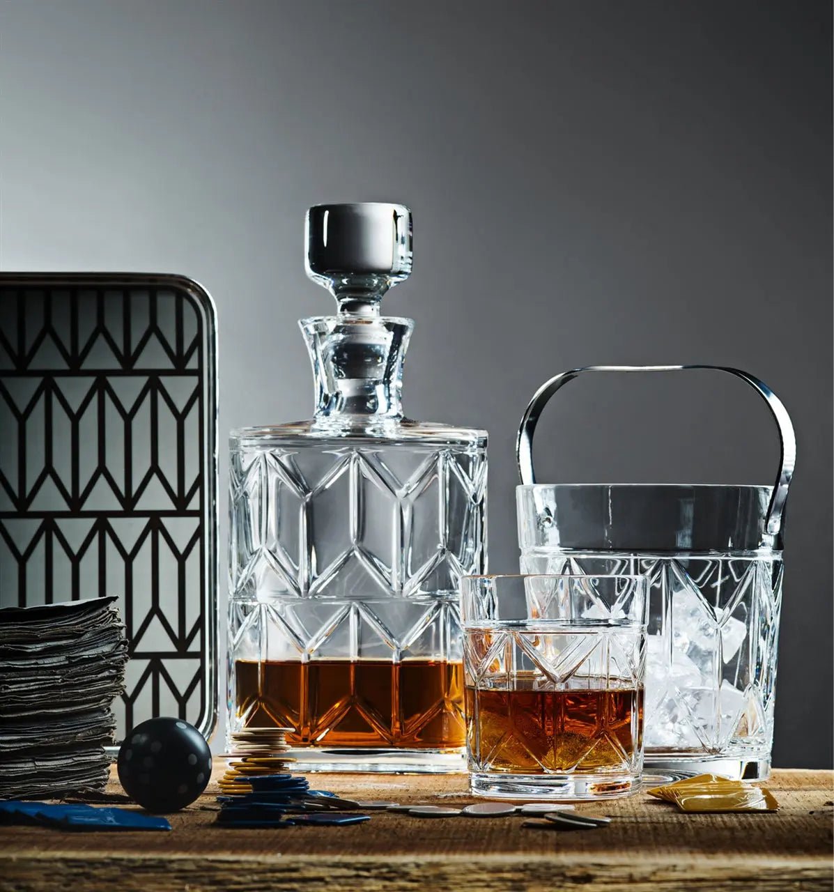 AVENUE WHISKY DECANTER Vista Alegre