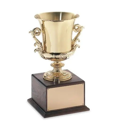 Award Cup - 24K Gold Crystal House