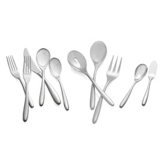 Bend 45-Piece Flatware Set Nambé