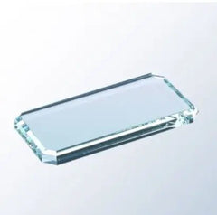 BEVELED RECTANGLE BASE Crystal House - Prism