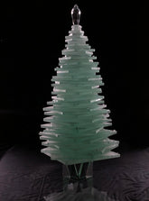 Beyond a Christmas Tree Scuplture Crystal House