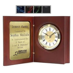 Book Clock (S) Crystal House