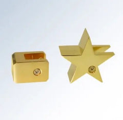 BRASS RECTANGLE HOLDER Crystal House - Prism