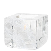Brick Votive, White Kosta Boda