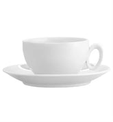 BROADWAY WHITE BREAKFAST CUP & SAUCER Vista Alegre