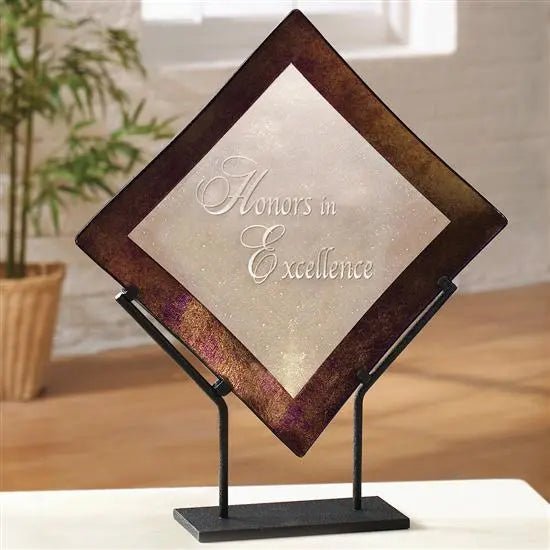 Bronze Border Crystal House