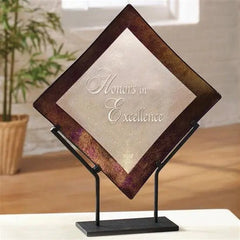 Bronze Border Crystal House