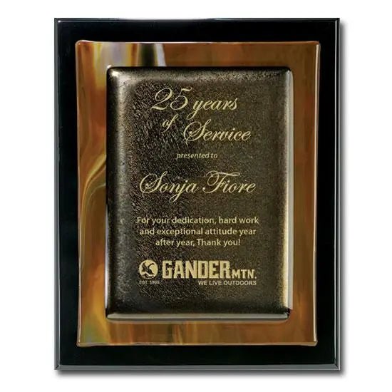 Brown Metallic Crystal House