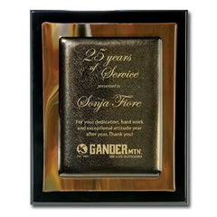 Brown Metallic Crystal House