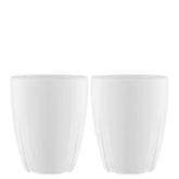 Bruk Porcelain Mug With Oak Lid (pair) Kosta Boda