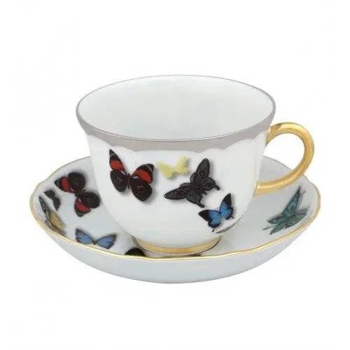 Butterfly Parade - Lacroix Butterfly P. Tea Cup & Saucer - Dinnerware - Vista Alegre Vista Alegre