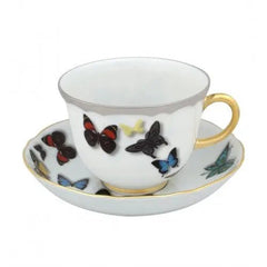 Butterfly Parade - Lacroix Butterfly P. Tea Cup & Saucer - Dinnerware - Vista Alegre Vista Alegre