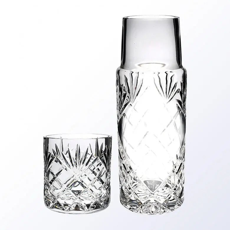 CARAFE WITH TUMBLER/ JOAN CUT Crystal House - Prism
