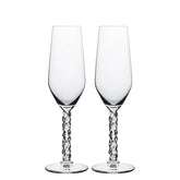 Carat Champagne- set of 2 Orrefors