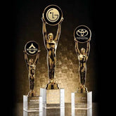 Champion Award on Optical - Gold Crystal House