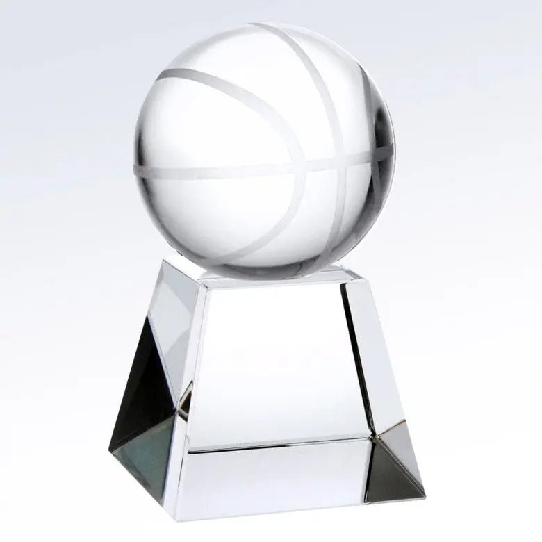 CHAMPIONSHIP BASKETBALL TROPHY Crystal House - Prism
