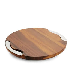 Cheese Block w/ Knife and Spreader Nambé