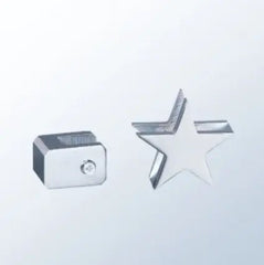 CHROME RECTANGLE HOLDER Crystal House - Prism