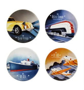 COASTERS - TRANSCONTINENTAL SET 4 Vista Alegre