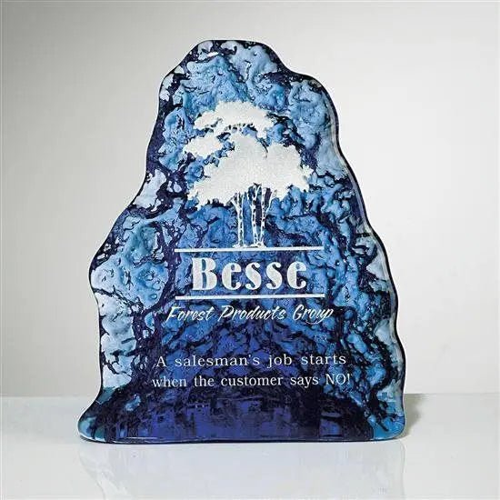 Cobalt Iceberg Crystal House