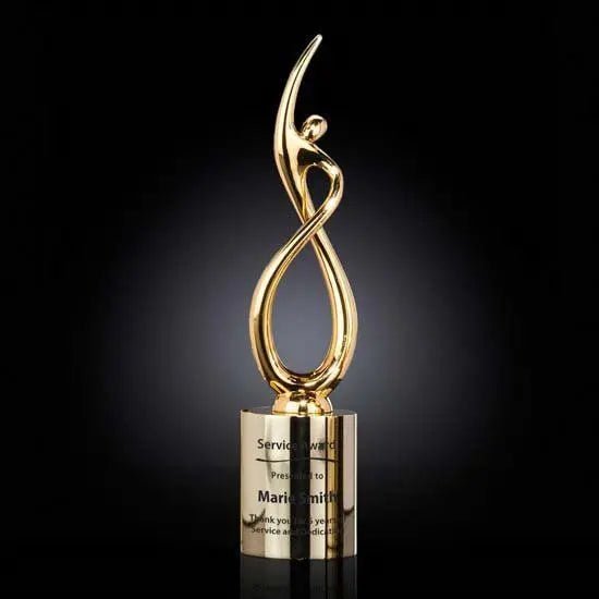 Continuum on Cylinder - Gold Crystal House